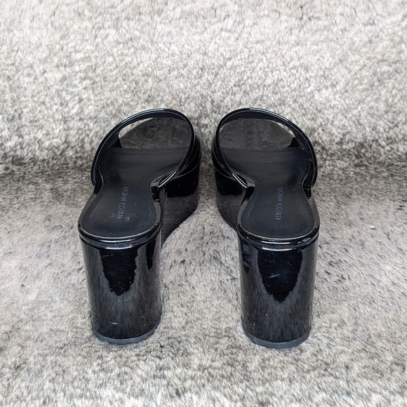 Rebecca Minkoff Jeanee Platform Wedge Sandal Black Women's 9 - Picture 6 of 11